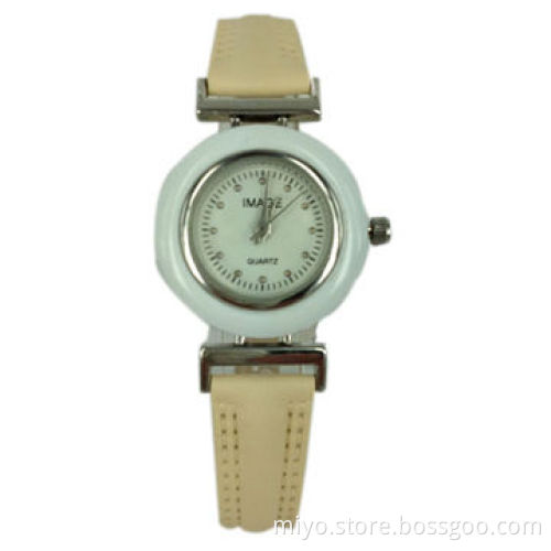 Latest Fashion Brand PU Strap Children's Quartz Watch with Japanese Movement, Fancy and Beautiful
